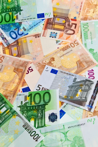 Banconote in euro . — Foto Stock