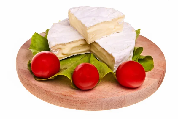Kulatý sýr camembert. — Stock fotografie