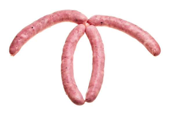 Tasty white sausage. — Stock Photo, Image