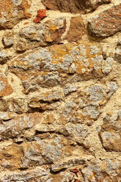 Mur en pierre vue rapprochée . — Photo