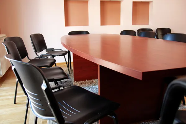 Office meeting desk — Stock Photo, Image