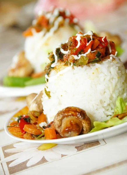 Cena di riso — Foto Stock