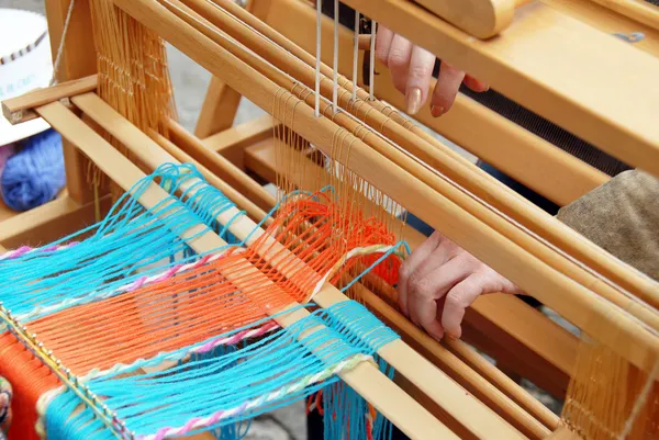 Vintage weaving — Stock Photo, Image