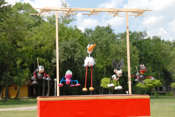 Puppets animals — Stock Photo, Image