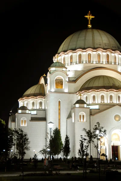 Katedrála Sveti sava v Bělehradě — Stock fotografie