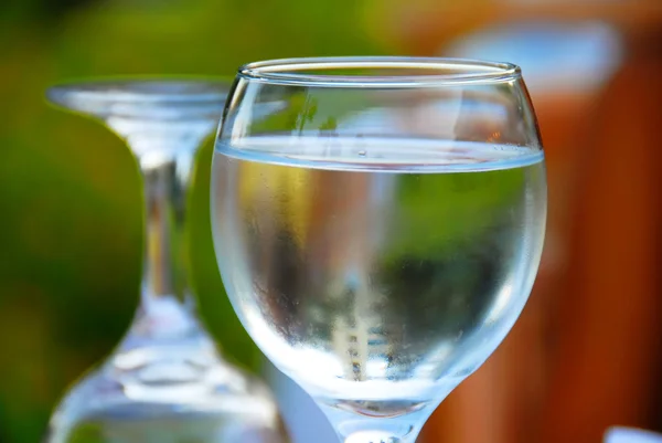 Bicchieri d'acqua — Foto Stock
