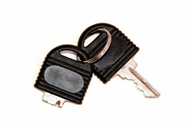 Broken key isolated clipart