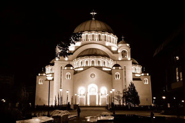 St.Sava cathedral in Belgrade — Stock Photo, Image