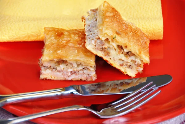 Appetizing homemade pie — Stock Photo, Image