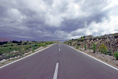 bulutlu gökyüzü girmenin yolu