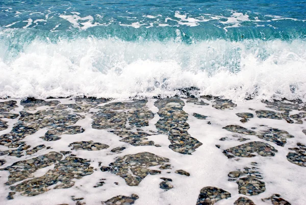 Mavi deniz dalgası — Stok fotoğraf