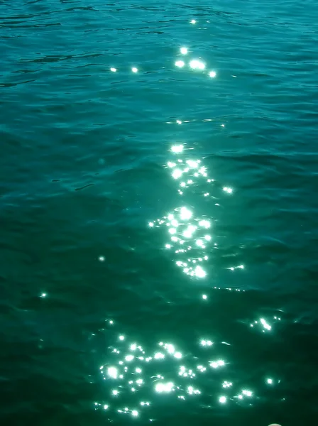Zon op water — Stockfoto