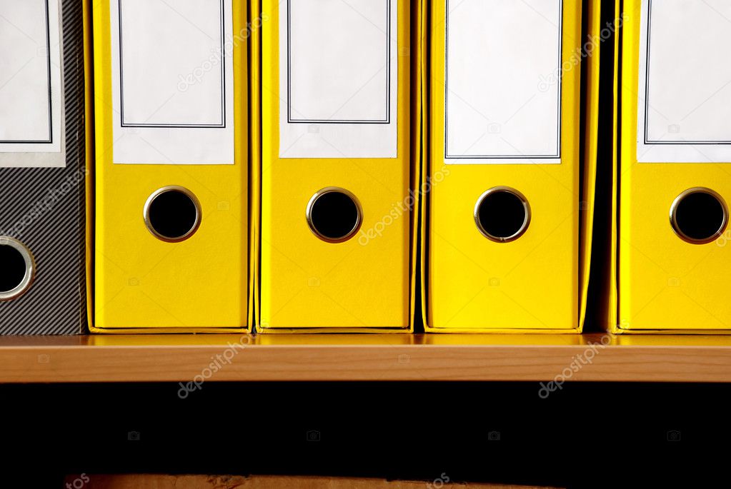 Yellow files