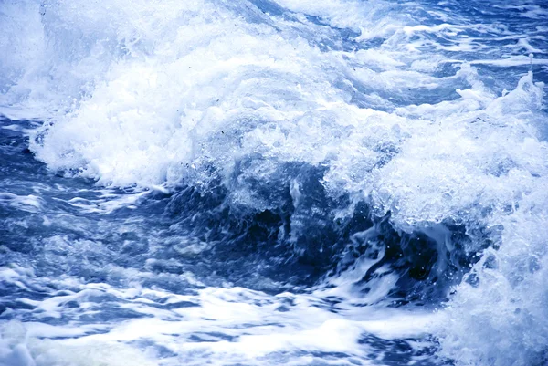 Bouře modrá vlna — Stock fotografie