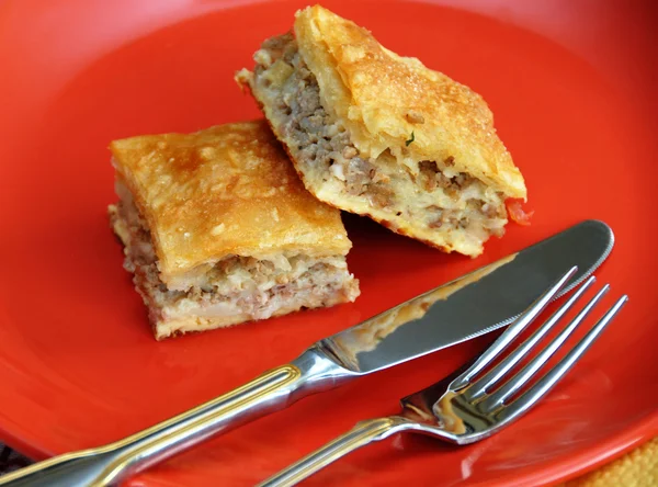 Appetizing homemade pie — Stock Photo, Image