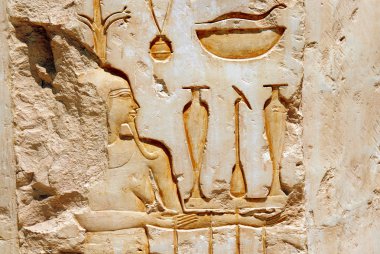 Egyptian hieroglyphics clipart