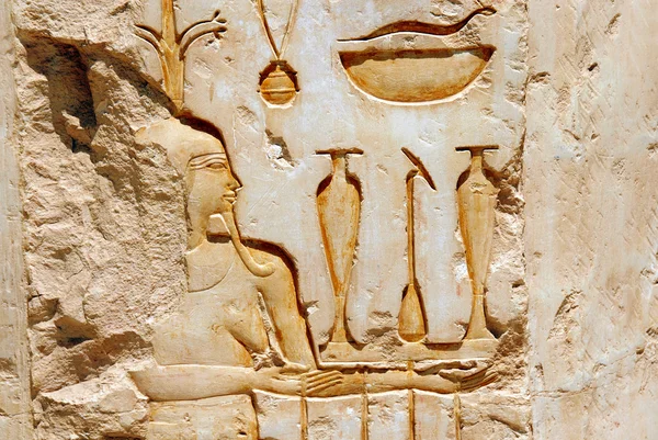 Geroglifici egiziani — Foto Stock