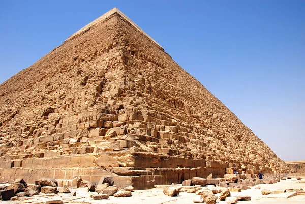 Pirámide de Kefren en Giza, El Cairo —  Fotos de Stock