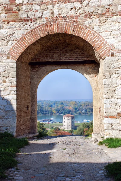 Stone fortress in Belgrade — Stock Photo, Image