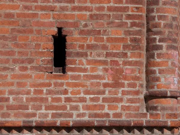 stock image Brick wall, window