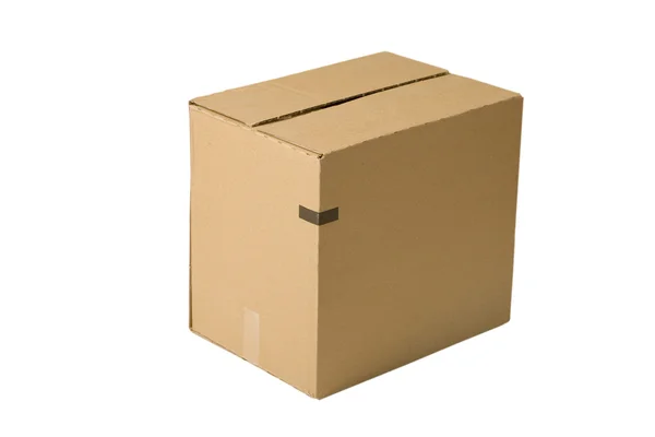 Caja de cartón de envío — Foto de Stock