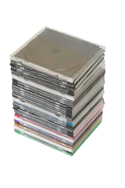 Torre de CD dvd — Foto de Stock