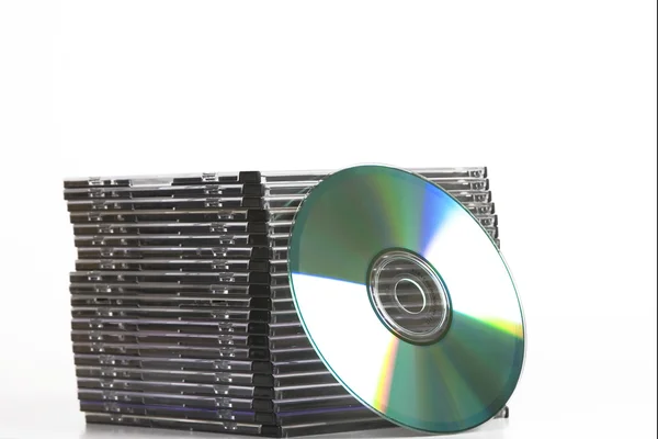 CD-DVD-Turm — Stockfoto