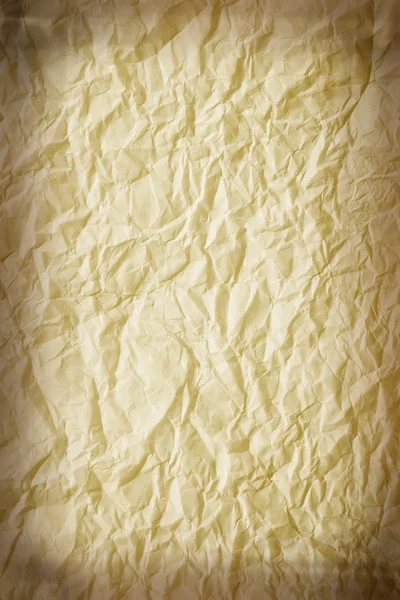 Papel crumpled branco — Fotografia de Stock