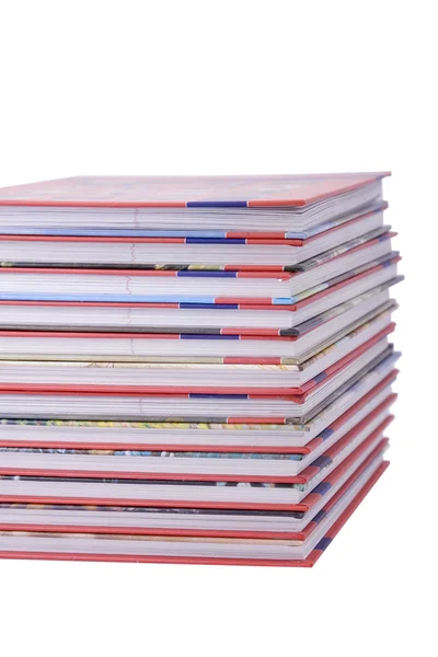 Color tower books — Stock Photo, Image