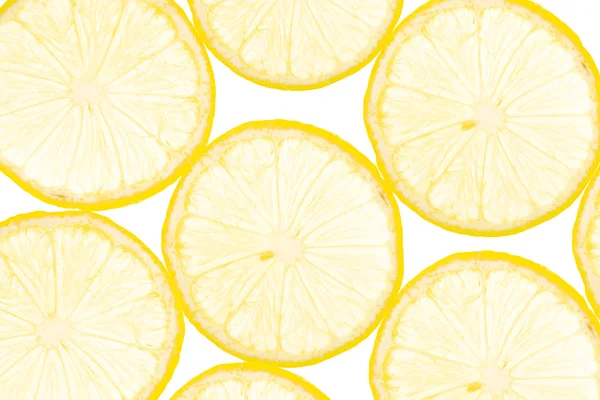 Fresh yellow lemon background — Stock Photo, Image