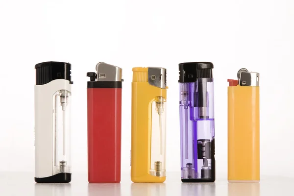 Colored lighters — Stock Photo, Image
