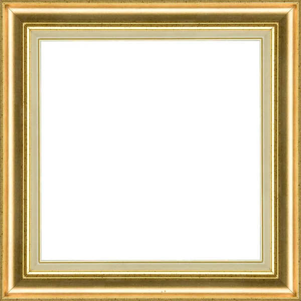 Houten gouden Klassiek frame — Stockfoto