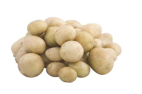 Vegetarian food, new potatoes — Stock Photo, Image