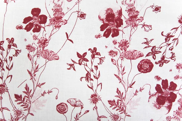Flower fabric texture — Stock Photo, Image