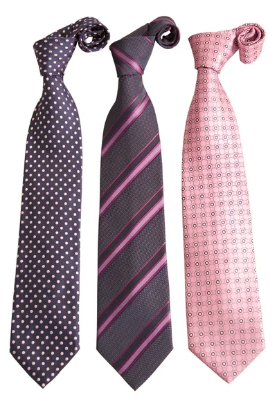 Thre kravata — Stock fotografie