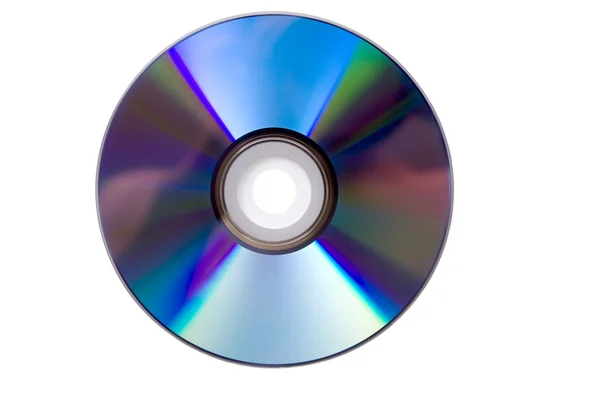 Blank CD или DVD — стоковое фото
