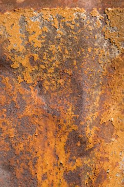 Rusty metal, showing rust textures clipart