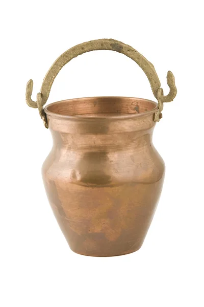 复古铜容器 — 图库照片
