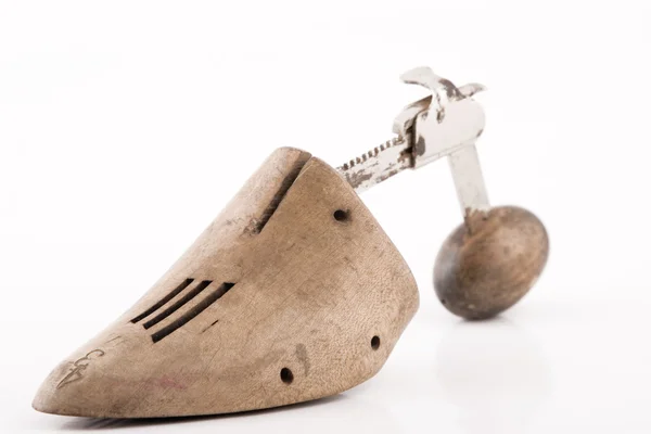 Arbre à chaussures en bois vintage — Photo