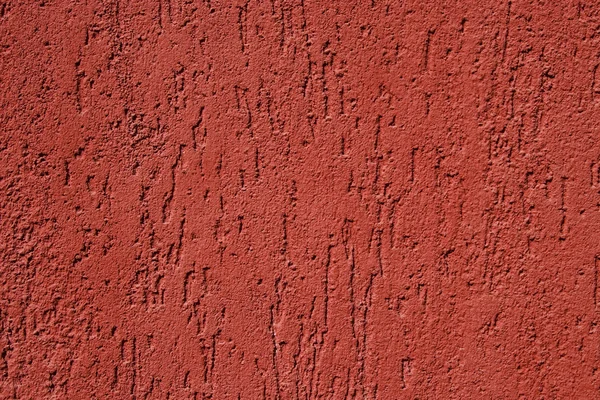 빨간 시멘트 질감, 벽에서 세부 사항 — 스톡 사진