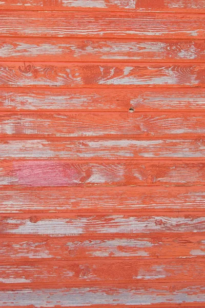Rood gestreepte houten met grunge verf — Stockfoto