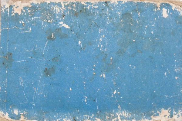 Carton bleu avec marques d'âge — Photo