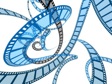 A lot of films clipart