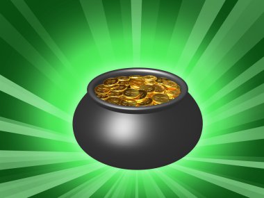 Pot of Gold clipart