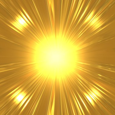 Abstract gold suny background clipart