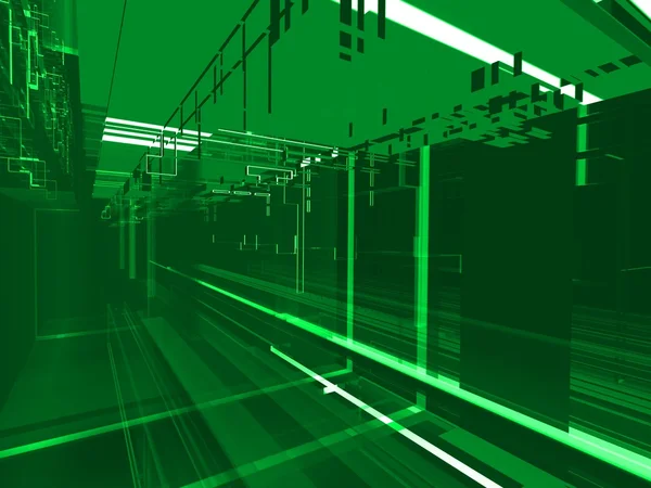 Absztrakt zöld mátrix fényes háttér — Stock Fotó