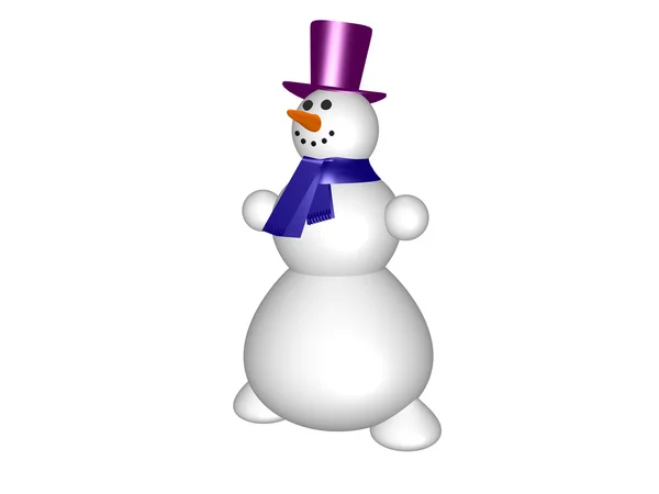 stock image Snow man