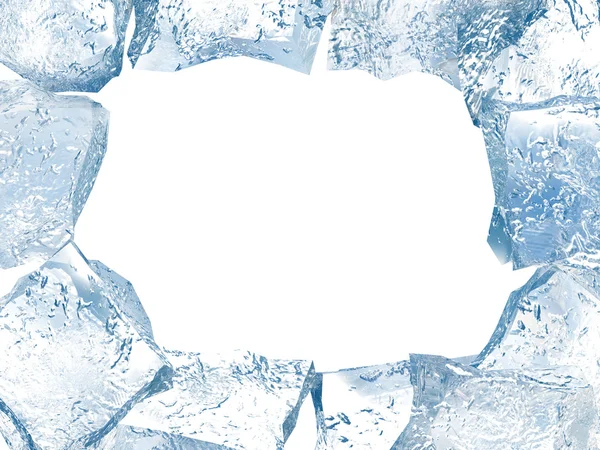 Рама льда — стоковое фото