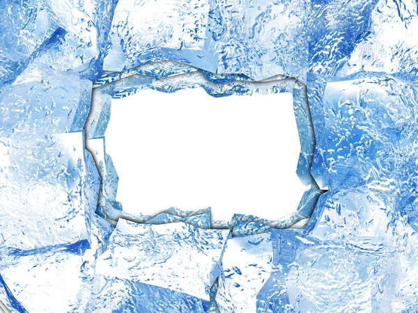 Marco de hielo — Foto de Stock