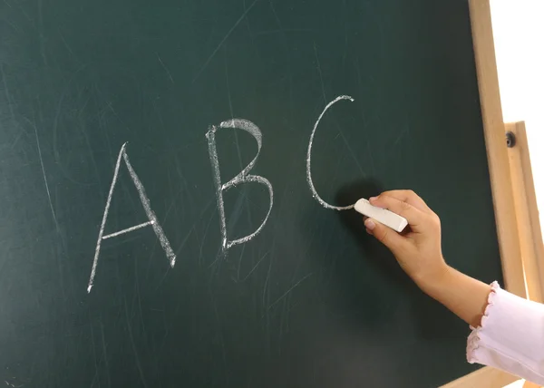 Board with ABC — Stock Photo, Image